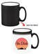Color Changing Heat Sensitive Ceramic Mug, Image Revealed When HOT Liquid is Added! Abu dhabi Sun