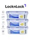 430ml Square Airtight Food Storage PACK OF 3 - BPA-Free, Microwave, Freezer, and Dishwasher Safe