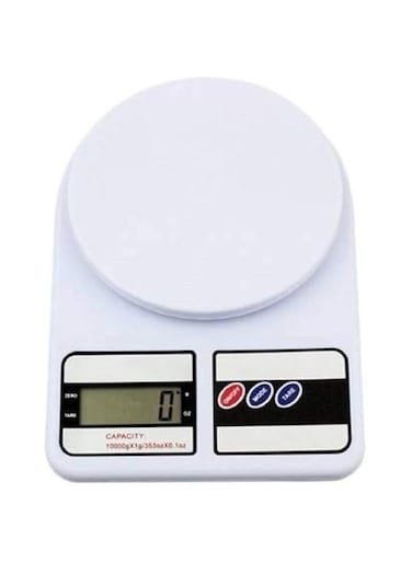 Sulfar Electronic Digital Kitchen Scale Portable Multi function Food Scale, High Precision for Perfect Meal, Auto Calibrate Function, High Accuracy up to 10kg with Back Light