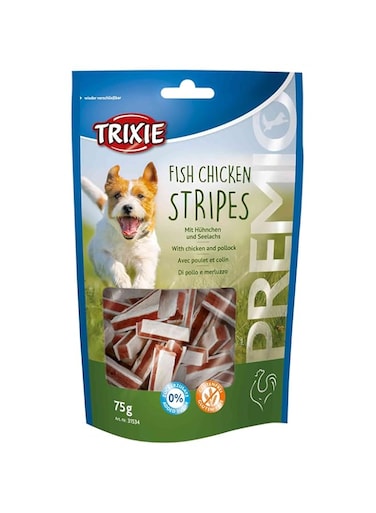 Trixie Premio Fish Chicken Stripes Dog Treats - 300G