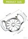 Slicer,12-Blade Extra Large Apple Corer, Heavy Duty Stainless Steel Apple Cutter and Divider&iuml;&frac14;&OElig;Easy to Use, Time-Saving.
