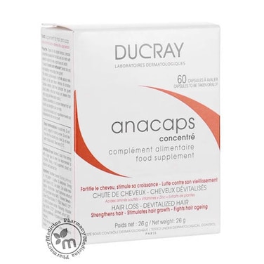 Ducray Anacaps Activ+Caps 30S