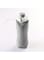 Telescopic Collapsible Sports Water Bottle, 600ml/20.3oz Heat Resistant Food Grade Silicone Water Cups, Foldable Silicone Portable Water Jugs, For Camping, Fitness, (Grey)