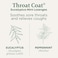 Traditional Medicinals Organic Throat Coat, With Eucalyptus Mint With Menthol, To Sooth Sore Throat &amp; Relieves Cough, 16 Menthol Cough Drops