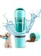Masroo Dog Water Bottles with Filter, Dog Walking Travel Bottle with Food Container, Pet Puppy Leak Proof Drinking Water Cup for Outdoor Hiking Travel