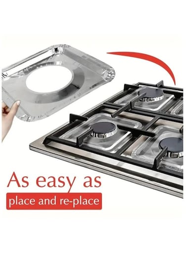 Stove Aluminum Foil Protector 10pcs for Ramadan Iftar