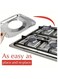 Stove Aluminum Foil Protector 10pcs for Ramadan Iftar