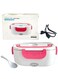 Multi-function Stainless Steel Electric Heating Lunch Box, Heat preservation box, Pink