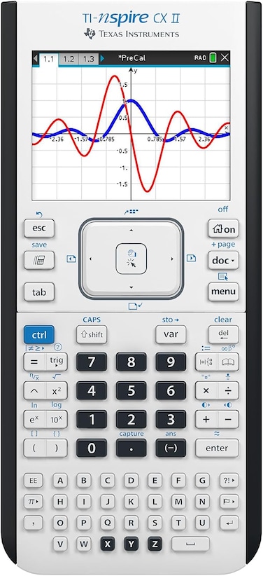 Texas Instruments Calculator TI-NSPIRE CX II &ndash; White (International Version)
