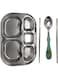 Premium Stainless Steel Lunch Box for Kids &amp; Adults: Deep Capacity, Insulated Bento Box for School &amp; Office, Leakproof &amp; Food-Grade - Perfect Tiffin Box Experience