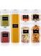 ZR Food BPA-Free Airtight Containers Set, 7 Pieces