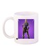 Fortnite Game Printed Coffee Mug White/Purple/Black