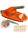 NISHIV 2 in 1 Dumpling Maker Mould Machine Kitchen Making Tool with Ghughra Momos Maker Dumpling Skin Press Kitchen Dumpling Making Tool with Dumpling Puri Maker