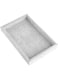 Youngy Stackable Jewelry Trays Inserts Velvet Catch All Jewelry Display Tray Case - Gray