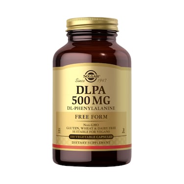 Solgar Dlpa, 500 mg, 100 Vegetable Capsules