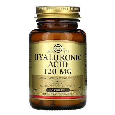 Solgar Hyaluronic Acid, 120 mg, 30 Tablets