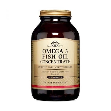 Solgar Omega 3 Fish Oil Concentrate Softgels 120's