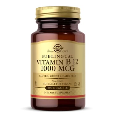 Solgar Vitamin B12, 1000 mcg, 100 Nuggets