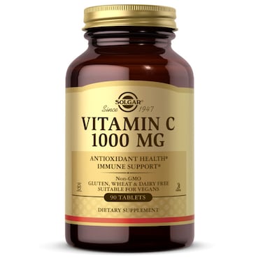 Solgar Vitamin C, 1000 mg, 90 Tablets