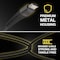 Scosche STRIKELINE HD Premium Heavy-Duty USB-C to USB-C Cable 1.2m Black HDCCB4-SP