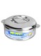 1000ML Stainless Steel Hotpot Casserole Dish in Silver with Tight Locking Lid Insulated Food Warmer Serving Bowl for Dinner Parties Picnics and Camping