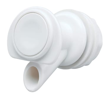 IGLOO-Standard Push Button Spigot For 2-10 Gallon Water Jug - White