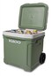 IGLOO-Ecocool Latitude 60 Qt Roller Cooler - Vintage Green