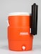 IGLOO-10 Gallon Seat Top With Cup Dispenser - Orange