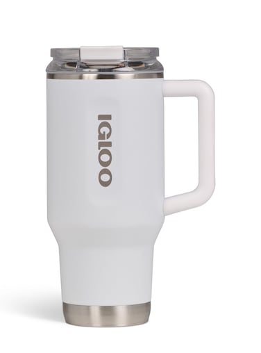 IGLOO - 32 OZ Stainless Steel Travel Mug - white