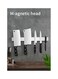 link 304 stainless steel magnetic milling cutter holder kitchen punch-free stand kitchen knife storage rack magnetic Suction knife holder