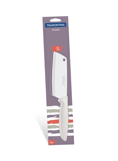 Plenus Cleaver Knife Silver Silver