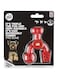 TastyBone TrioBone Nylon Dog Chew Toy for Toy Dogs (Beef) - Indestructible for Aggressive Chewers, Everlasting Flavour, Strong Healthy Teeth, Made in the UK