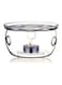 Tea Pot Warmer Transparent 13.5x13.5x8cm