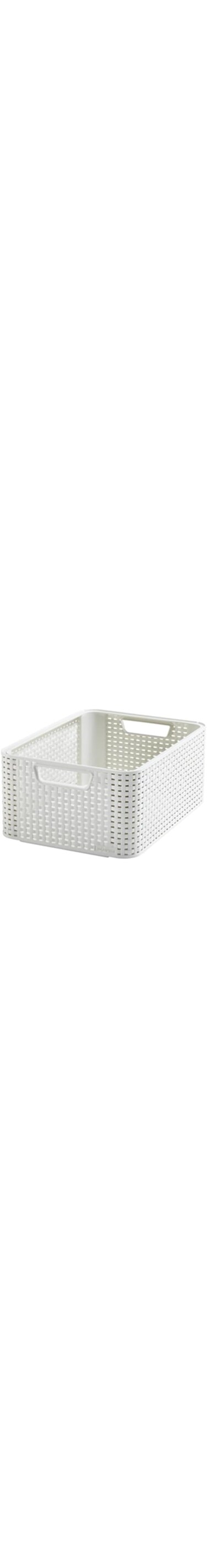 Curver Style Basket, Medium, Transparent