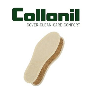 Collonil Fresh &amp; Dry Hygienic Insoles 45 cm - Breathable, Washable, and Ideal for Barefoot Comfort