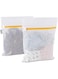 Mamlyn 2 Small Mesh Laundry Bag   Breathable Wash Fabric Durable Colored Zippers Underwear, Socks, Delicates, Hoisery, Stockings, Bras, Lingerie