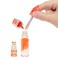 Yummiland Lip Gloss Superpower Dolls (Piper Peach)- Customize Your Own Shimmery Gloss With Base, Color &amp; Scent, Articulated Scented Dolls With Removable Fashions &amp; Accessories,
