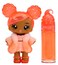 Yummiland Lip Gloss Superpower Dolls (Piper Peach)- Customize Your Own Shimmery Gloss With Base, Color &amp; Scent, Articulated Scented Dolls With Removable Fashions &amp; Accessories,