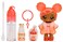 Yummiland Lip Gloss Superpower Dolls (Piper Peach)- Customize Your Own Shimmery Gloss With Base, Color &amp; Scent, Articulated Scented Dolls With Removable Fashions &amp; Accessories,