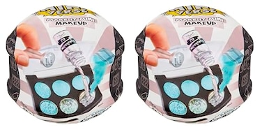 MGA's Miniverse - Make It Mini Makeup Series 1 (2 Pack) Mini Collectibles, Diy, Really Works, Real Cosmetic Products, Lip Stain, Nail Polish, Eyeshadow, Collectors, 8+