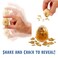 MGA's Miniverse Make It Mini Dinosaurs Jurassic World, DIY Dinosaur Egg Or Hybrid Cylinder With DNA Powder, QR Code Learning Guide &amp; Display Incubator, 12 Baby Dinosaurs- 522546