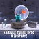 MGA's Miniverse Make It Mini Dinosaurs Jurassic World, DIY Dinosaur Egg Or Hybrid Cylinder With DNA Powder, QR Code Learning Guide &amp; Display Incubator, 12 Baby Dinosaurs- 522546