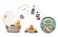MGA's Miniverse Make It Mini Dinosaurs Jurassic World, DIY Dinosaur Egg Or Hybrid Cylinder With DNA Powder, QR Code Learning Guide &amp; Display Incubator, 12 Baby Dinosaurs- 522546
