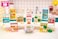 MGA's Miniverse Make It Mini Spaces Furniture Pack, Buildable Mini Furniture With Exclusive Ingredients &amp; Collector's Guide, 10 Unique Display Styles - 547426