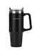 Green Lion Vacuum Travel Mug - Black