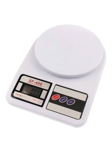 Kitchen Weighing Scale White