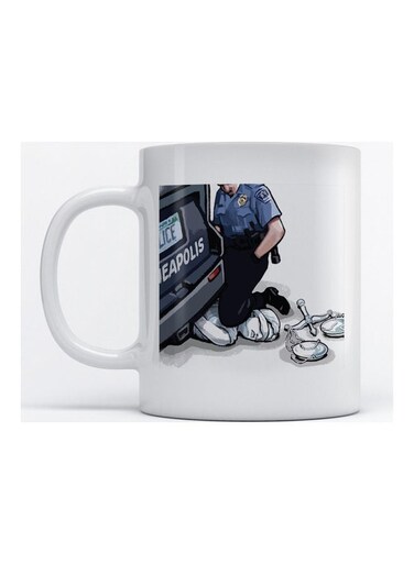 Mug George Floyd For Coffee And Tea White
