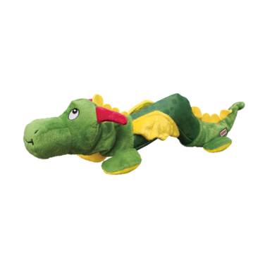 Kong Shakers Dragon Plush Squeaker Dog Toy L/XL