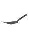 Nylon Long Slotted Spatula 32X8Cm Dishwasher Safe Black standard