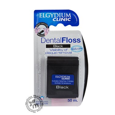 Elgydium Dental Floss Black